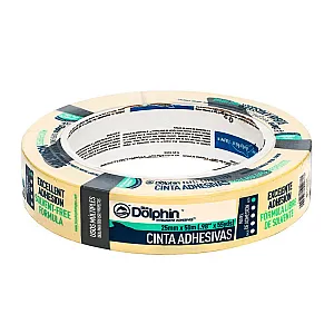 Лента малярная Blue Dolphin 01-5-12-EN белая 25 мм*50 м