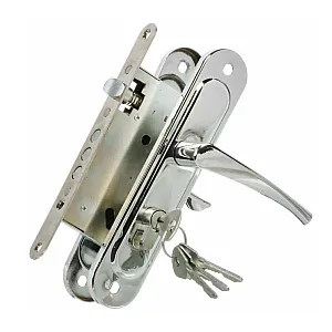 Замок врезной Зенит 3В4 009/17 БП-00011650 хром