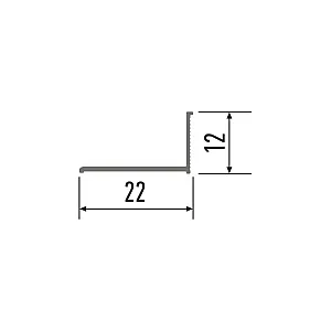 Порог КТМ-2000 2212-410К дуб кантри 1.8 м