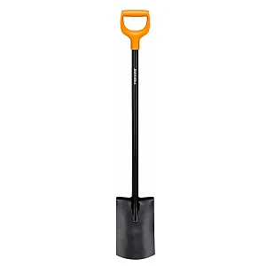 Лопата штыковая Fiskars Solid 1066717 с закругленным лезвием