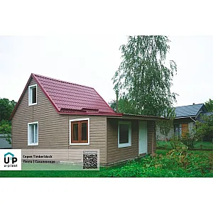 Сайдинг Ю-Пласт Тимберблок Пихта сахалинская