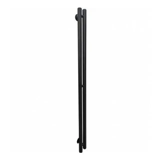 Полотенцесушитель Terminus Duo стойка круг RAL9003/9005 70*1200 мм
