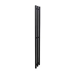Полотенцесушитель Terminus Trio стойка круг RAL9003/9005 120*1200 мм