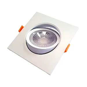 Светильник встраиваемый TruEnergy 10554 поворотный направленного света квадрат 12W 4000K