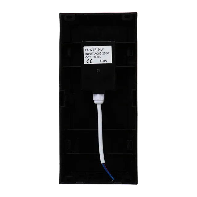 Светильник Арткор FSD-058 фасадный 24 Вт 3000K IP65 220 В пластик черный