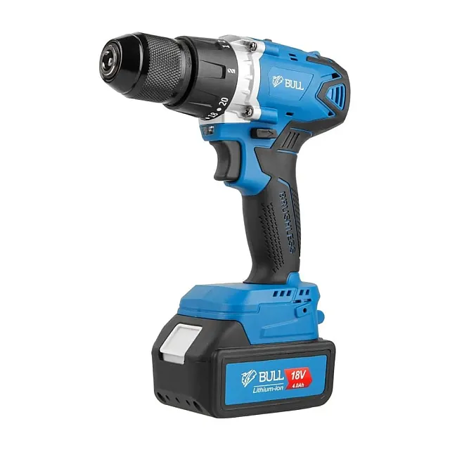 Дрель-шуруповерт Bull SR 1802 XLTpro 04040329 аккумуляторный в чемодане