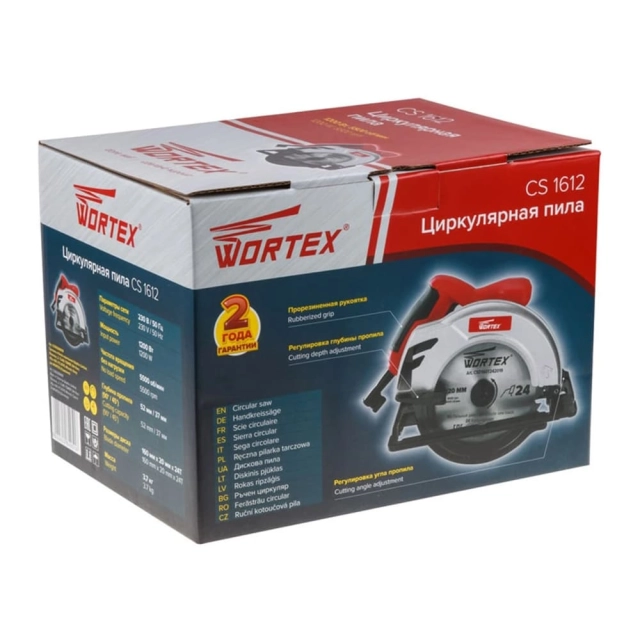 Пила циркулярная Wortex CS 161200019