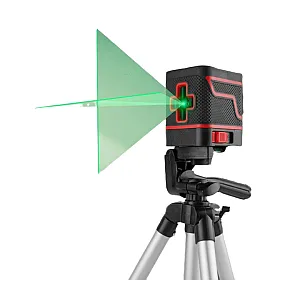 Уровень лазерный Wortex LL 0210 X со штативом 2*110°