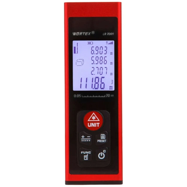 Дальномер лазерный Wortex LR 7001 1329390 Дальномер лазерный Wortex LR 7001 1329390
