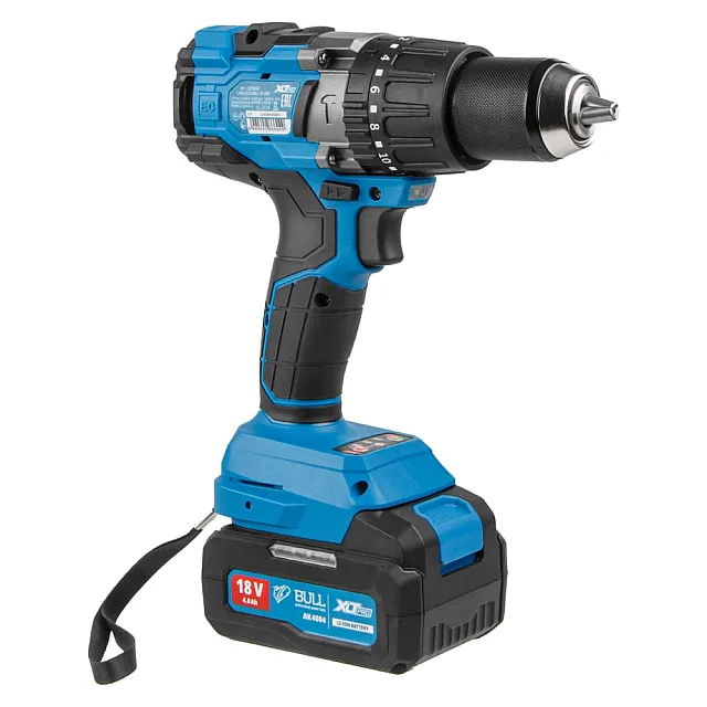Дрель-шуруповерт Bull SR 1805 XLTpro 1329603 чемодан