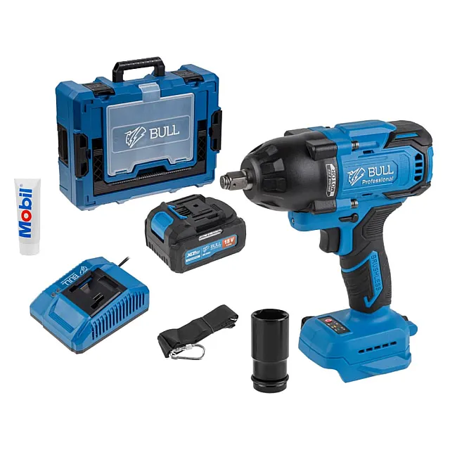 Гайковерт ударный Bull SC 1807  XLTpro 1329722 Xcase аккумуляторный
