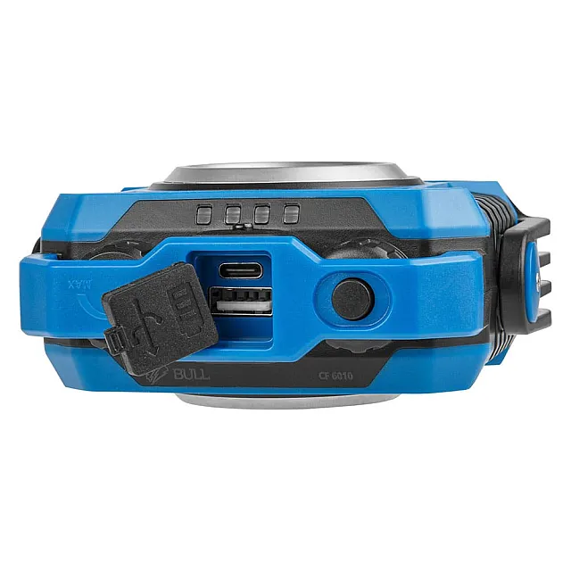 Фонарь Bull CF 6010 1323886 светодиодный аккумуляторный 80-1200Лм стробоскоп магнит