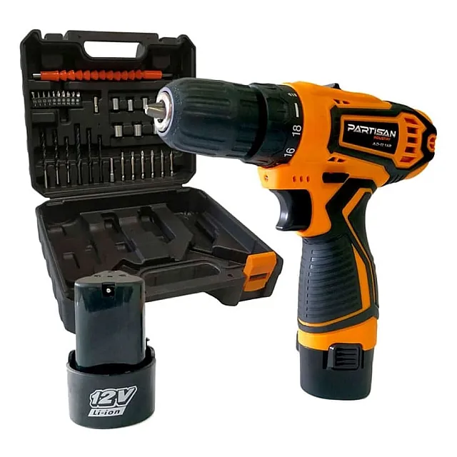 Дрель-шуруповерт Partisan AD-12.14B аккумуляторная