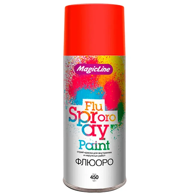 Краска MagicLine 1010 флюорисцентная красная 265 г