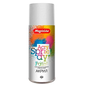 Краска MagicLine 420 RAL 9016 белая матовая 265 г