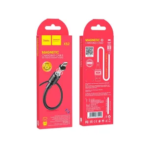 Кабель Hoco X52 Lightning-USB магнитный черный 1 м