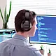 Наушники Borofone BT BO12 полноразмерные с микрофоном черный