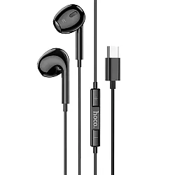 Наушники Hoco M101 Max Crystal внутриканальные с микрофоном Type-C черный