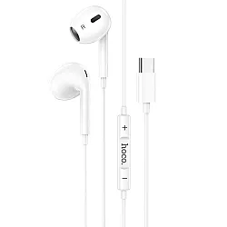 Наушники Hoco M101 Max Crystal внутриканальные с микрофоном Type-C белый