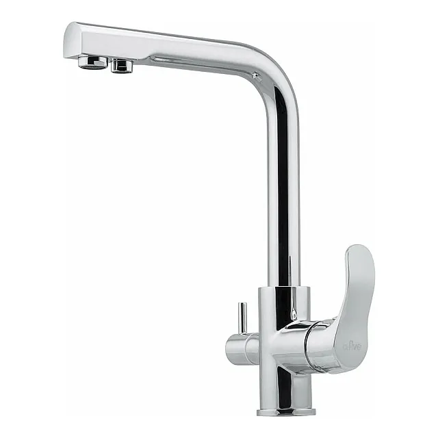 Смеситель для кухни A-five A5-0227 серия Iris D35 с краном для питьевой воды хром