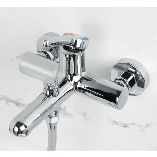 Смеситель для ванны A-five A5-0532 серия Lotus D35 хром