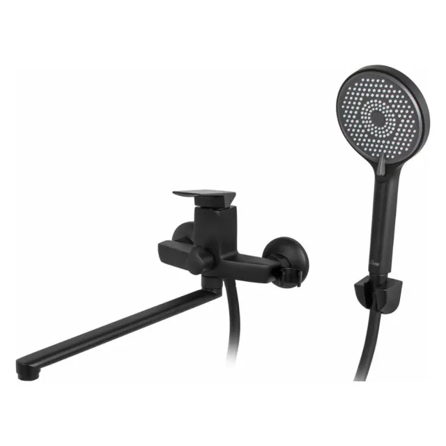 Смеситель для ванны A-five A5-1233 серия Lily D35 черный