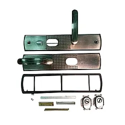 Ручка на планке Basara FL-6200 L/R для китайских дверей универсальная