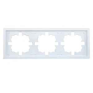 Рамка Lezard Zima 704-0200-148 3 поста белая