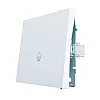 Кнопка звонка Lezard Zima 704-0288-103QC безвинтовой зажим/клемма белый