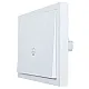 Кнопка звонка Lezard Zima 704-0288-103QC безвинтовой зажим/клемма белый
