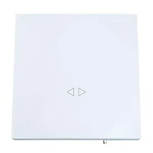 Выключатель перекрестный Lezard Zima 704-0288-107QC 1 клавиша безвинтовой белый