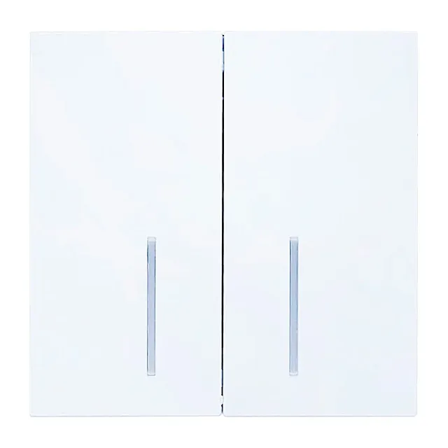 Выключатель Lezard Zima 704-0288-112QC 2 клавиши безвинтовой с подсветкой белый