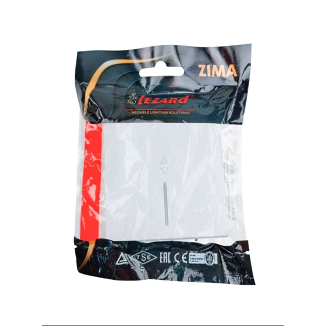 Выключатель проходной Lezard Zima 704-0288-114QC с подсветкой безвинтовой зажим/клемма белый Выключатель проходной Lezard Zima 704-0288-114QC с подсветкой безвинтовой зажим/клемма белый