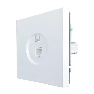 Розетка компьютерная Lezard Zima 704-0288-139 1 гнездо белый