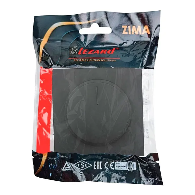 Диммер Lezard Zima 704-4288-163 для LED ламп 250 Вт черный бархат