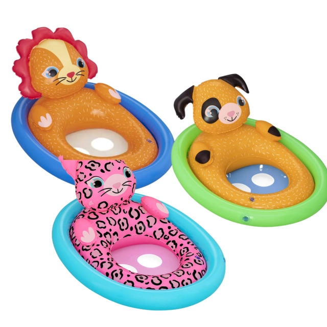 Круг надувной Bestway 34180 Lil- Animal 76*55 см Круг надувной Bestway 34180 Lil- Animal 76*55 см