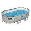 Бассейн каркасный Bestway 56714 Power Steel Камень 427*250*100 см