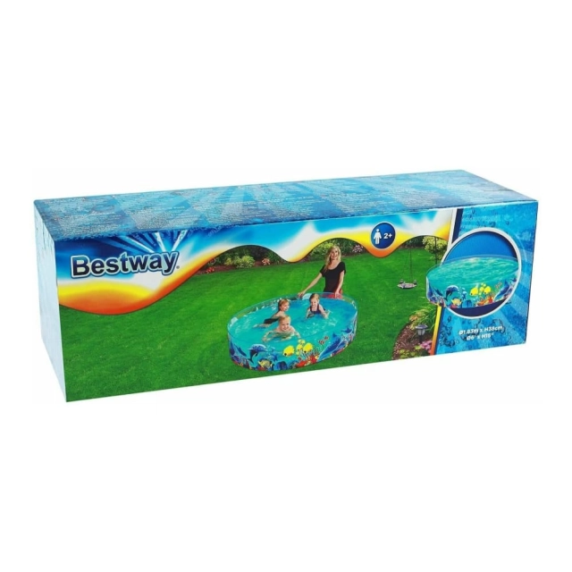Бассейн каркасный Bestway 55030 Одиссея 183*38 см Бассейн каркасный Bestway 55030 Одиссея 183*38 см