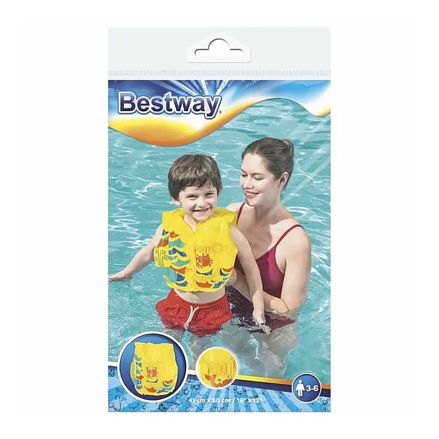 Жилет надувной Bestway 32069 Тропики детский 41*30 см