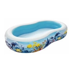Бассейн надувной Bestway 54118 Подводный мир 262*157*46 см