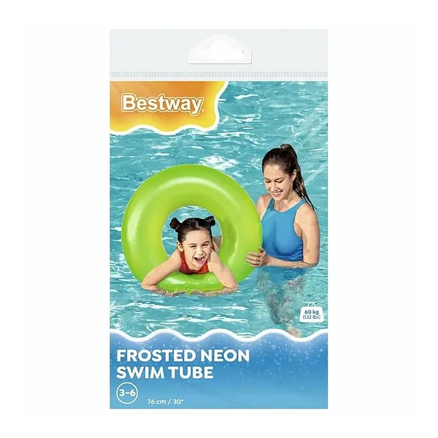 Круг для плавания Bestway 36024 Неоновый детский 76 см