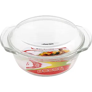 Кастрюля Perfecto Linea 11-100010 из жаропрочного стекла с крышкой 1 л