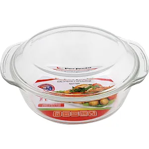 Кастрюля Perfecto Linea 11-200010 из жаропрочного стекла с крышкой 2 л