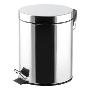 Ведро для мусора Perfecto Linea 22-100112 с педалью нержавеющая сталь 12 л