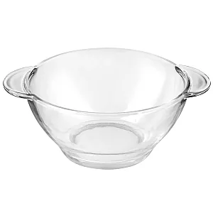 Салатник Perfecto Linea Clear 22-450200 стеклянный с ручками 450 мл