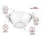 Салатник Perfecto Linea Clear 22-450200 стеклянный с ручками 450 мл Салатник Perfecto Linea Clear 22-450200 стеклянный с ручками 450 мл