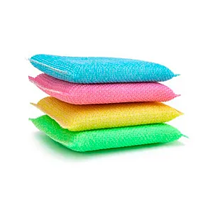 Мочалка хозяйственная QH2-16 4 шт