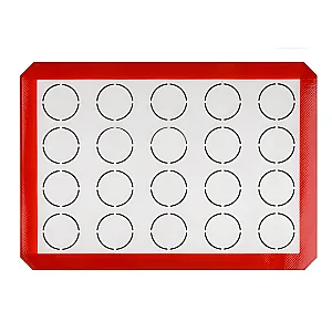 Коврик для выпечки и жарки Perfecto Linea 23-422957 c разметкой силиконовый 42*29.5 см