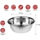 Миска для взбивания Perfecto Linea Chef 24-000240 из нержавеющей стали 2.37 л Миска для взбивания Perfecto Linea Chef 24-000240 из нержавеющей стали 2.37 л