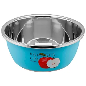 Миска для взбивания Perfecto Linea Romantic life 24-013039 из нержавеющей стали яблоко 30 см